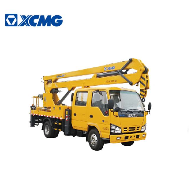 XCMG new 17m aerial work platform truck XGS5063JGKQ6 folding boom aerial operating vehicle price